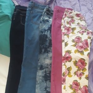 Girls jean lot of 5
